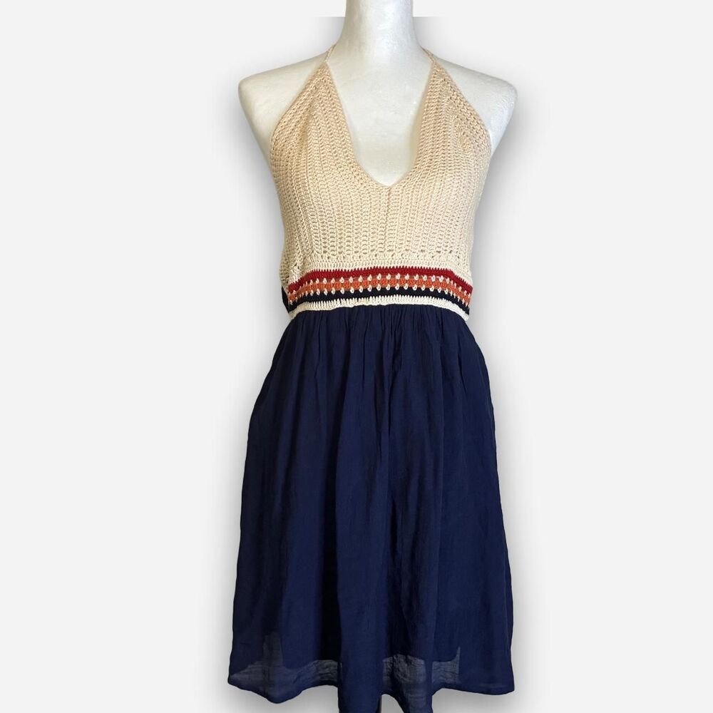 Speechless Women's Navy and Blue Dress